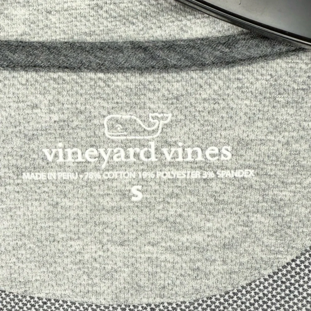 Vineyard Vines Men’s Philadelphia Eagles Heather Gray Quarter Zip Size Small